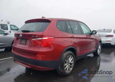 2014 BMW X3 xDrive28I из США, поврежденный, VIN 5UXWX9C56E0D28193